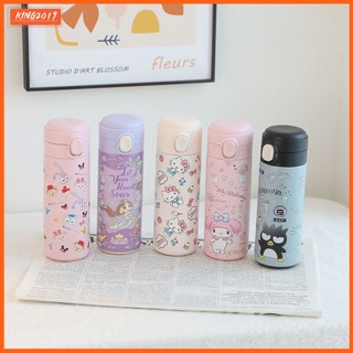 Bình nước giữ nhiệt hình chú chó dễ thương dung tích lớn 420ml