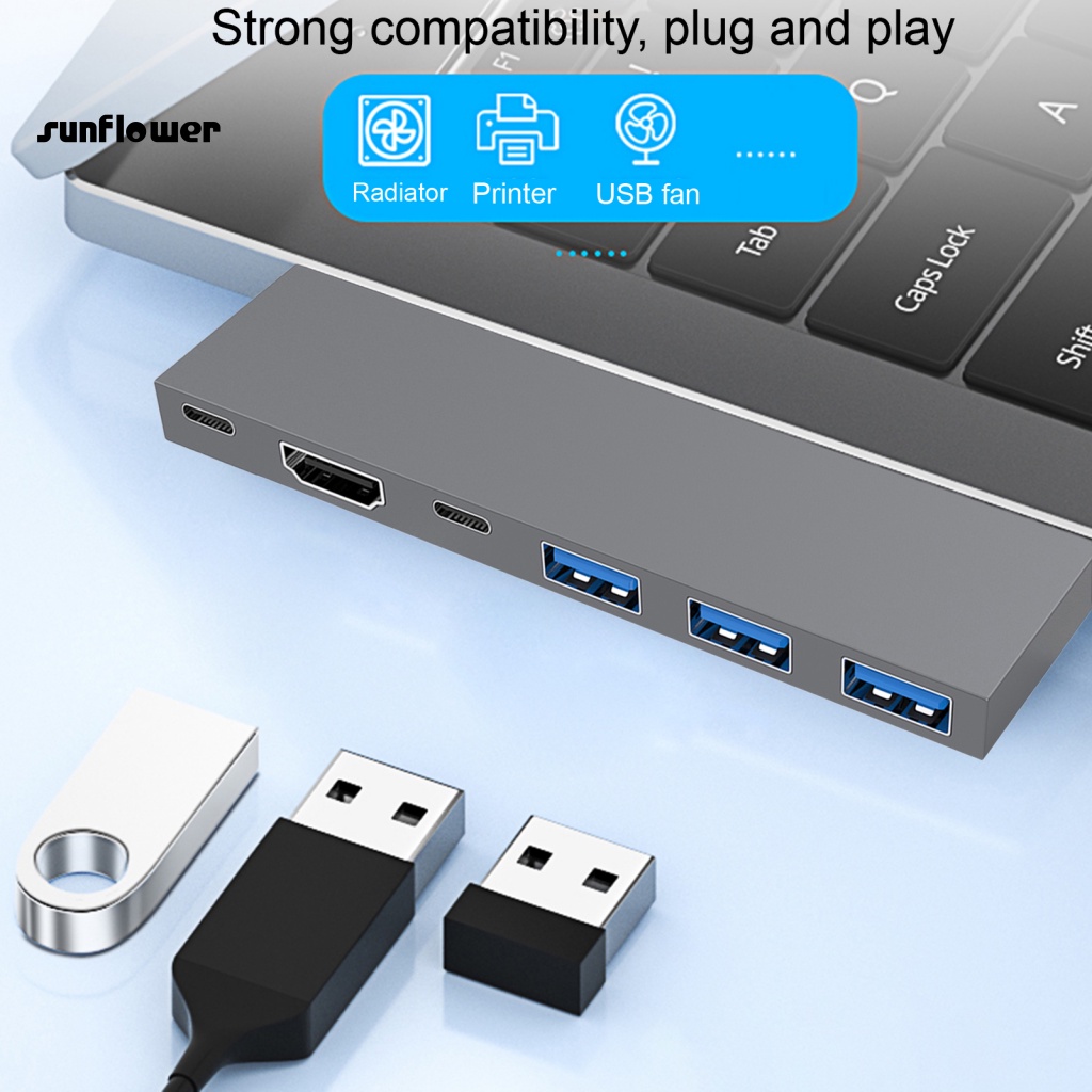 Trạm Sạc Laptop Bằng Hợp Kim Nhôm Cổng USB 3.0