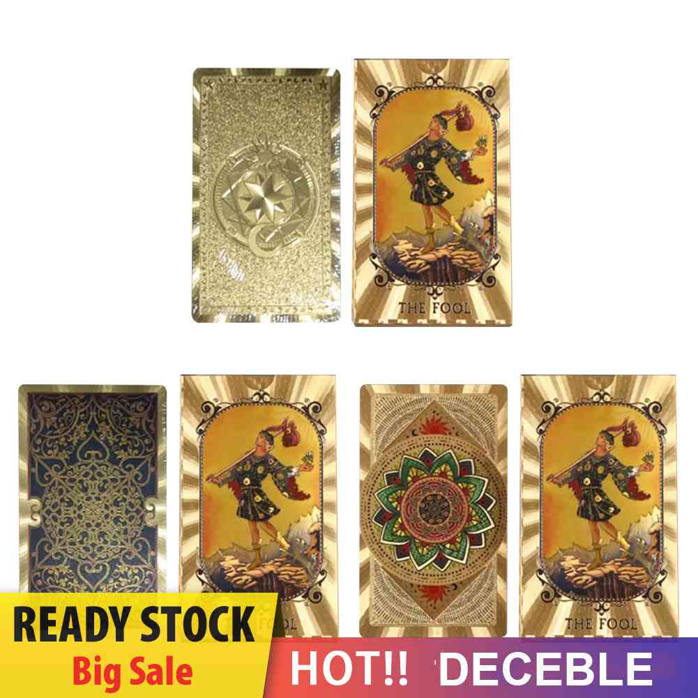 Bộ Bài Tarot Vàng Kim Chống Mài Mòn