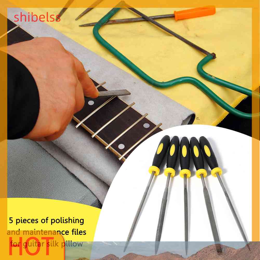 Bộ 5 Dụng Cụ Dũa Phím Đàn Guitar