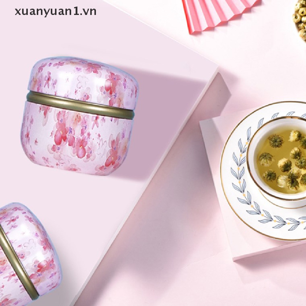 Hộp Thiếc Đựng Trà / Cà Phê / Đường Tiện Dụng
