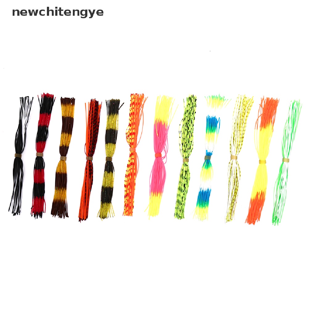 Set 12 Phụ Kiện Silicone Gắn Mồi Câu Cá Chuyên Dụng