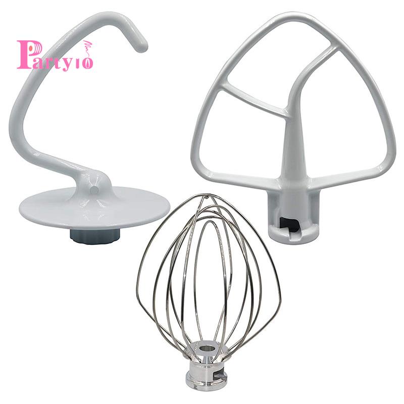 Bộ Dụng Cụ Trộn Bột Làm Bánh Bao Gồm 3 Món Và Giá Đỡ Tiện Dụng Cho KSM150