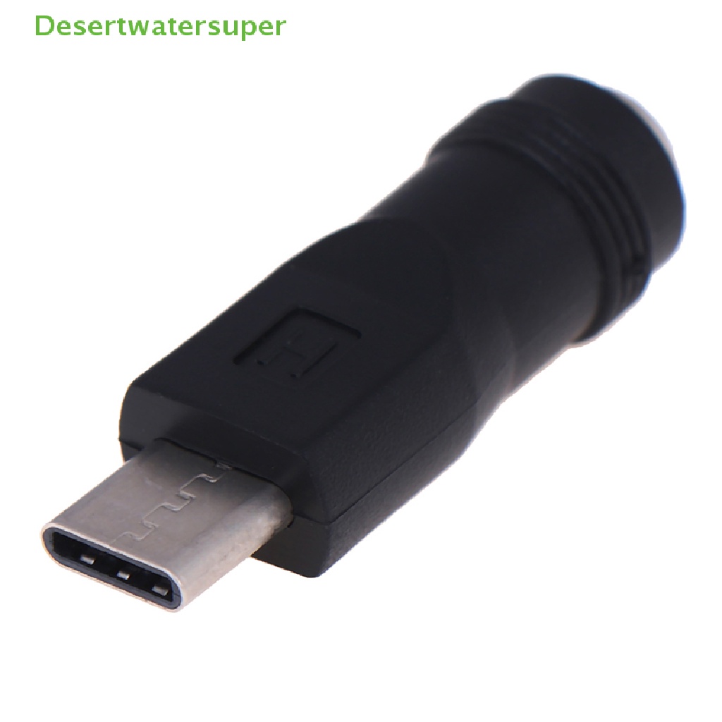 1 Giắc Cắm Chuyển Đổi 5.5 * 2.1mm Female Sang Type-C 3.1 Male 90 / 180 Độ DC