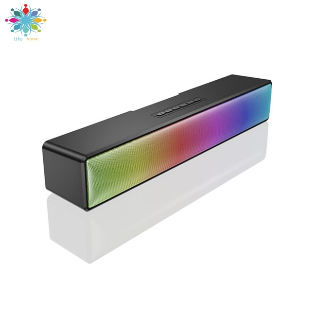 Loa Đôi 3D Kết Nối Bluetooth 20w RBG Có Đèn Nhiều Màu Sắc Dành Cho Máy Tính