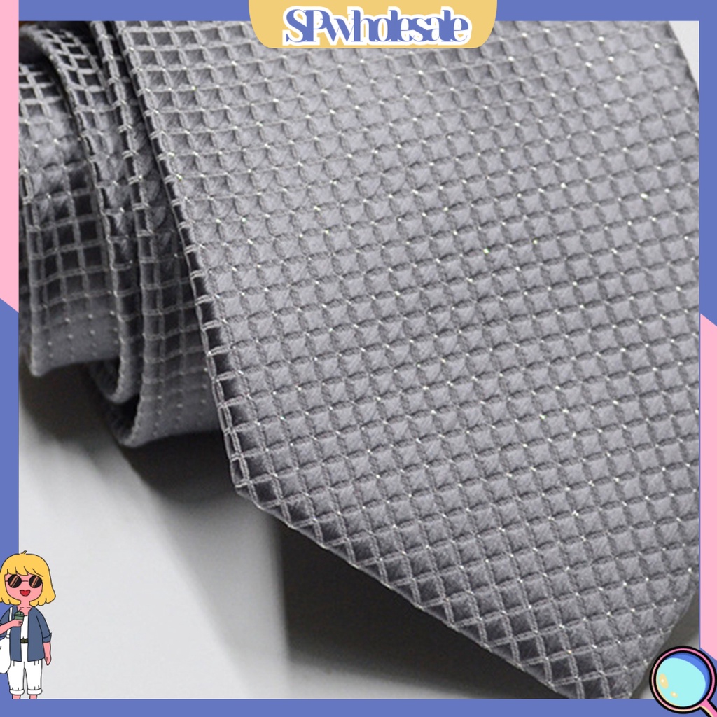 &lt;SPwholesale&gt; Cà Vạt Màu Trơn Nhẹ Thoải Mái Dễ Phối Đồ Cà Vạt Cho Nam