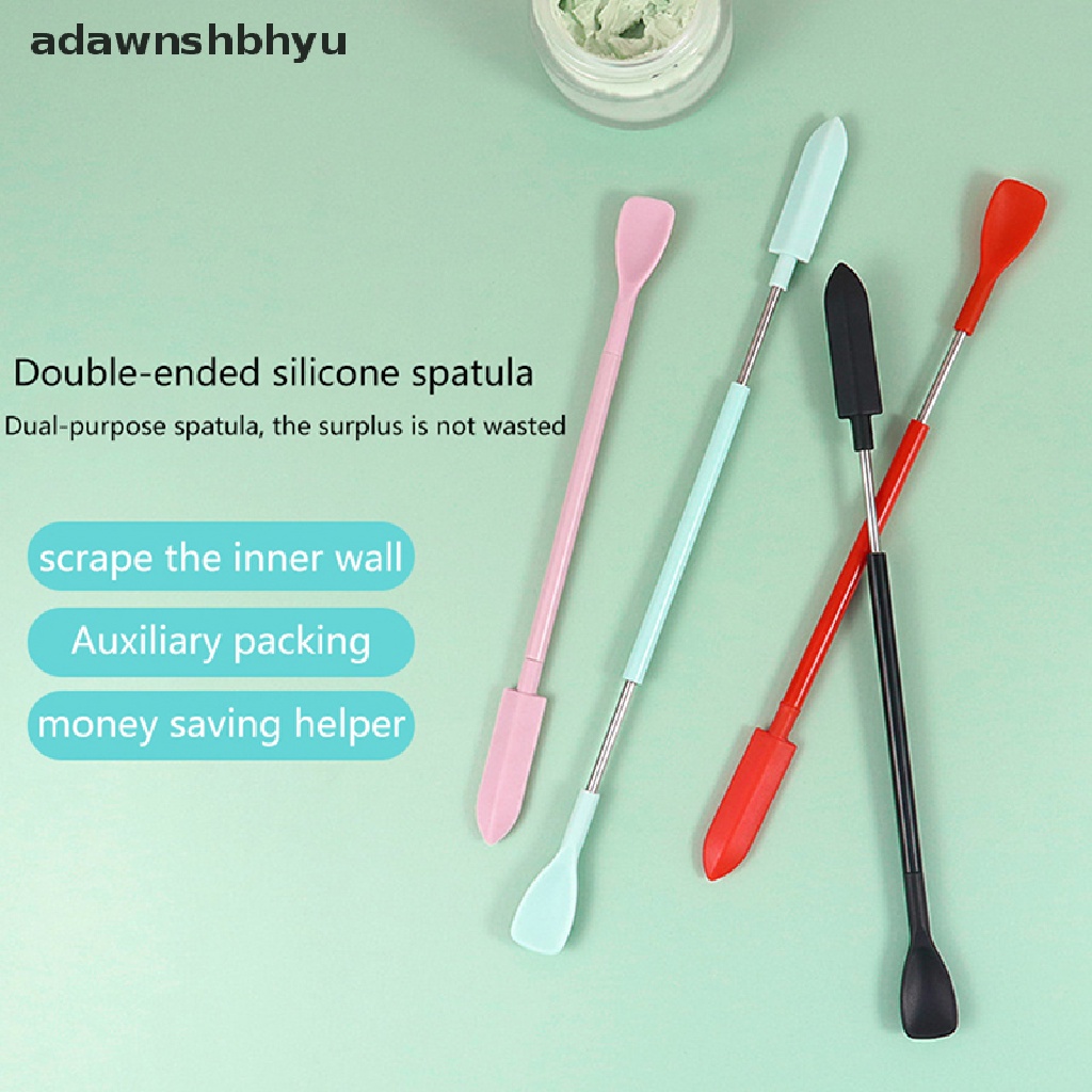 1 Dụng Cụ Đánh Phấn Trang Điểm Hai Đầu Bằng Silicon Adwnshbhyu