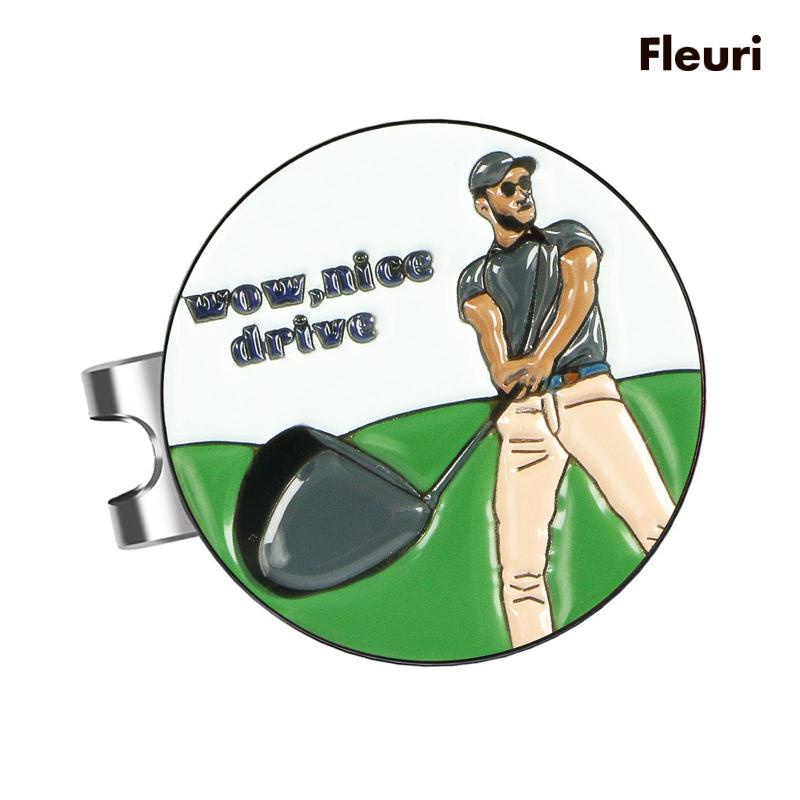 Kẹp Đánh Dấu Vị Trí Bóng Golf 25mm Có Thể Tháo Rời Tiện Dụng