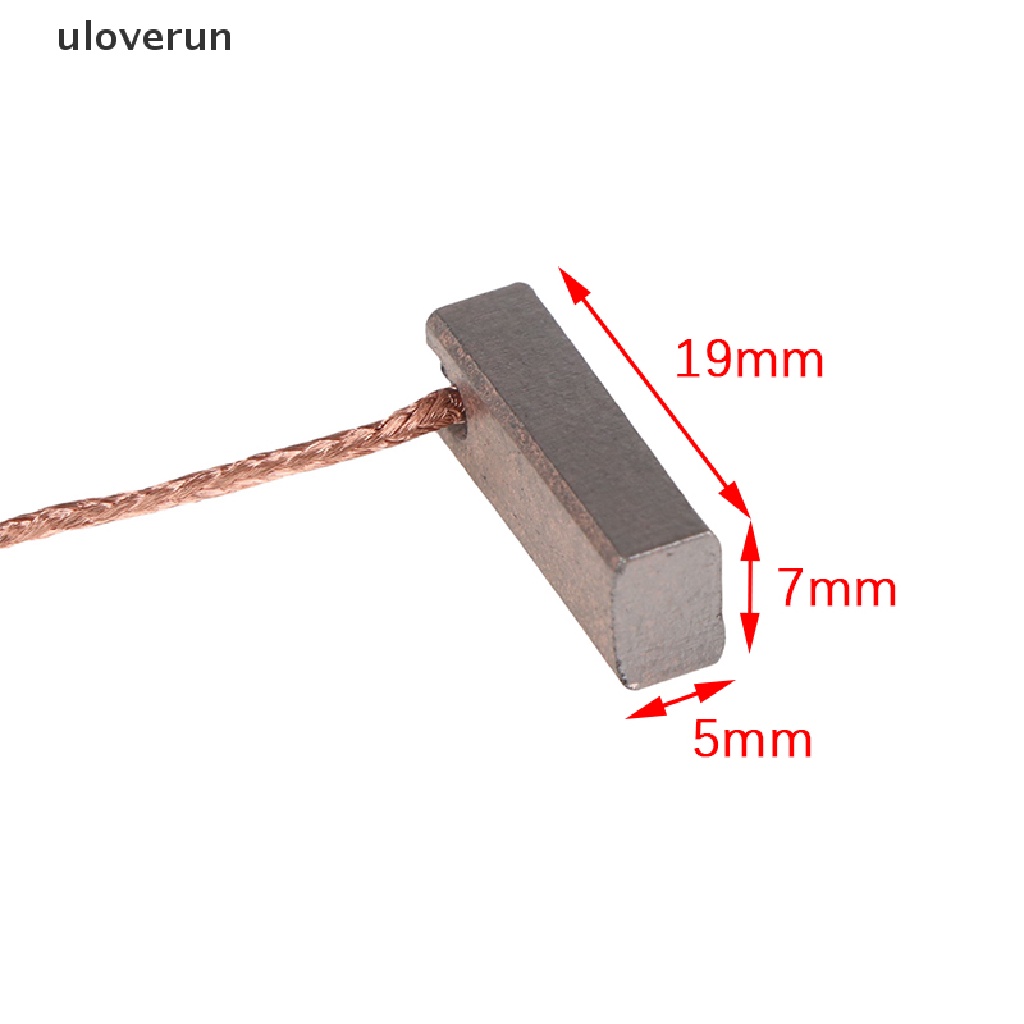 Set 10 Chổi Than 5 * 7 * 19mm Dành Cho Máy Phát Điện