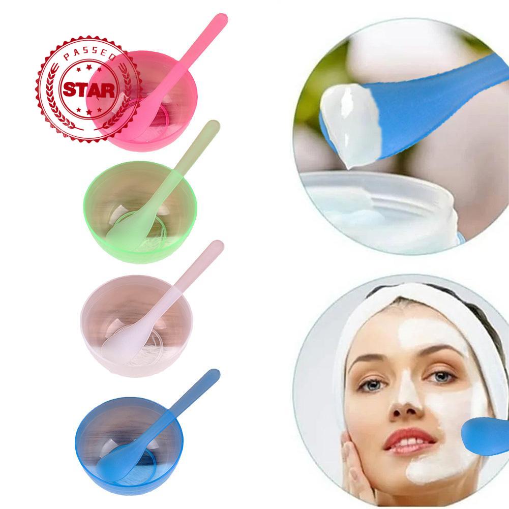 Bộ Dụng Cụ Tự Đắp Mặt Nạ Dưỡng Da Bằng Nhựa Trong Suốt A7K2