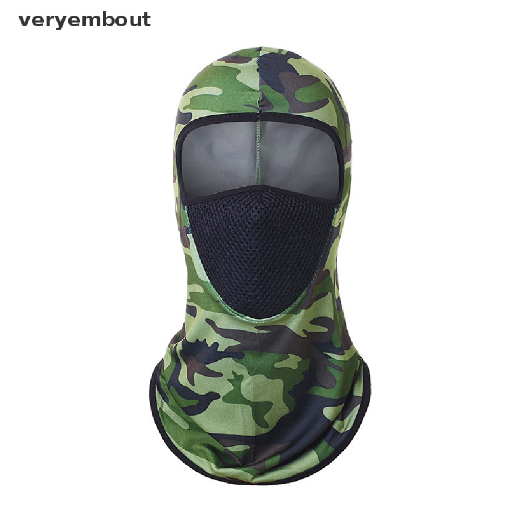 Ut Khẩu Trang Balaclava Thoáng Khí Che Phủ Toàn Mặt Và Cổ Dùng Khi Lái Xe Moto