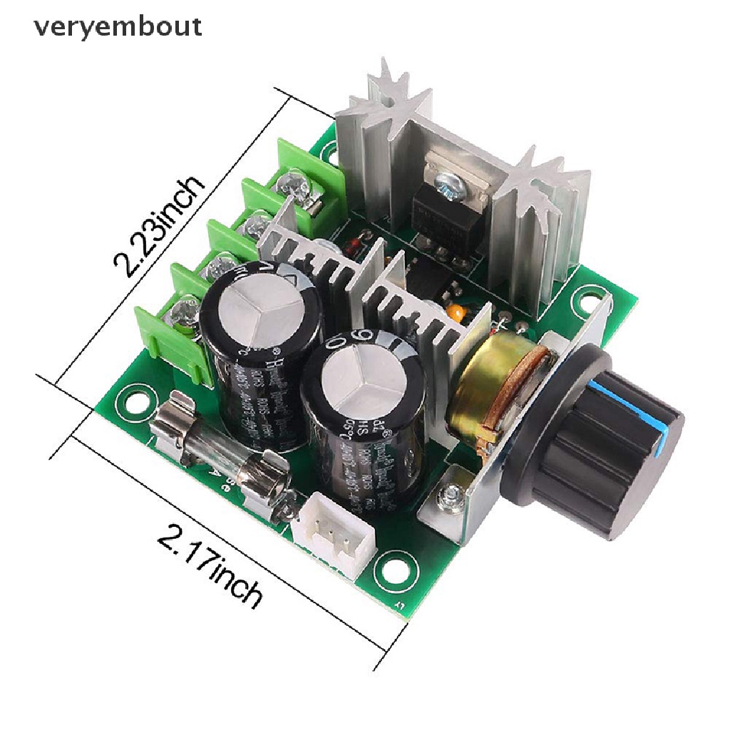 Mô Đun Điều Chỉnh Tốc Độ Động Cơ PWM DC 10A 400W 12V-40V