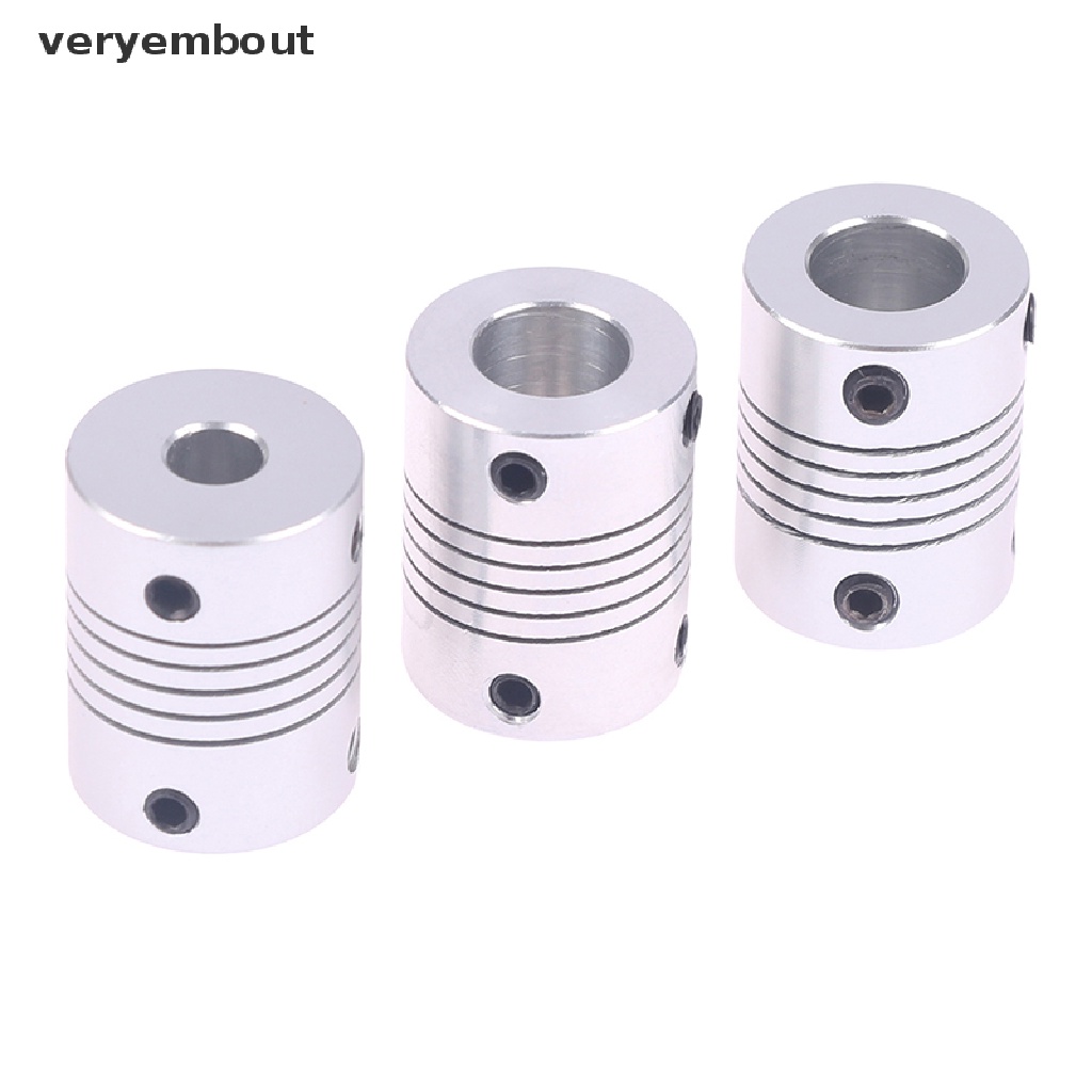 Khớp Nối Linh Hoạt Bằng Nhôm ut D19L25 Cho Động Cơ Bước Máy In 3D