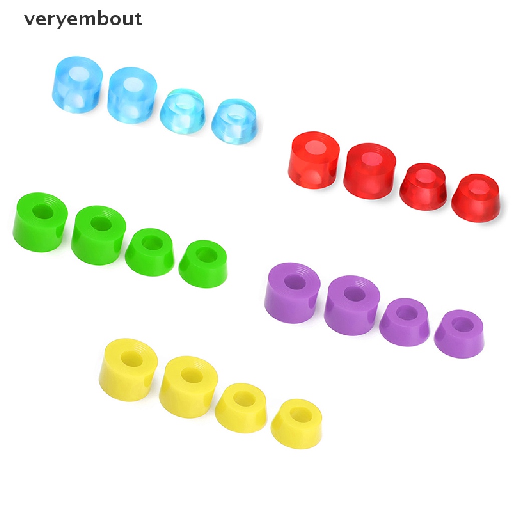 Set 4 Bánh Xe Chống Sốc Chuyên Dụng Cho Ván Trượt