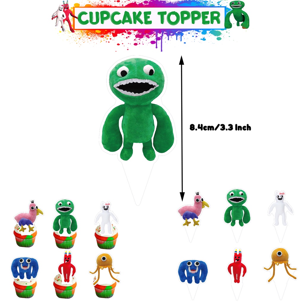 Bộ Bong Bóng Họa Tiết Hoạt Hình Banban Trang Trí Tiệc Sinh Nhật Bé