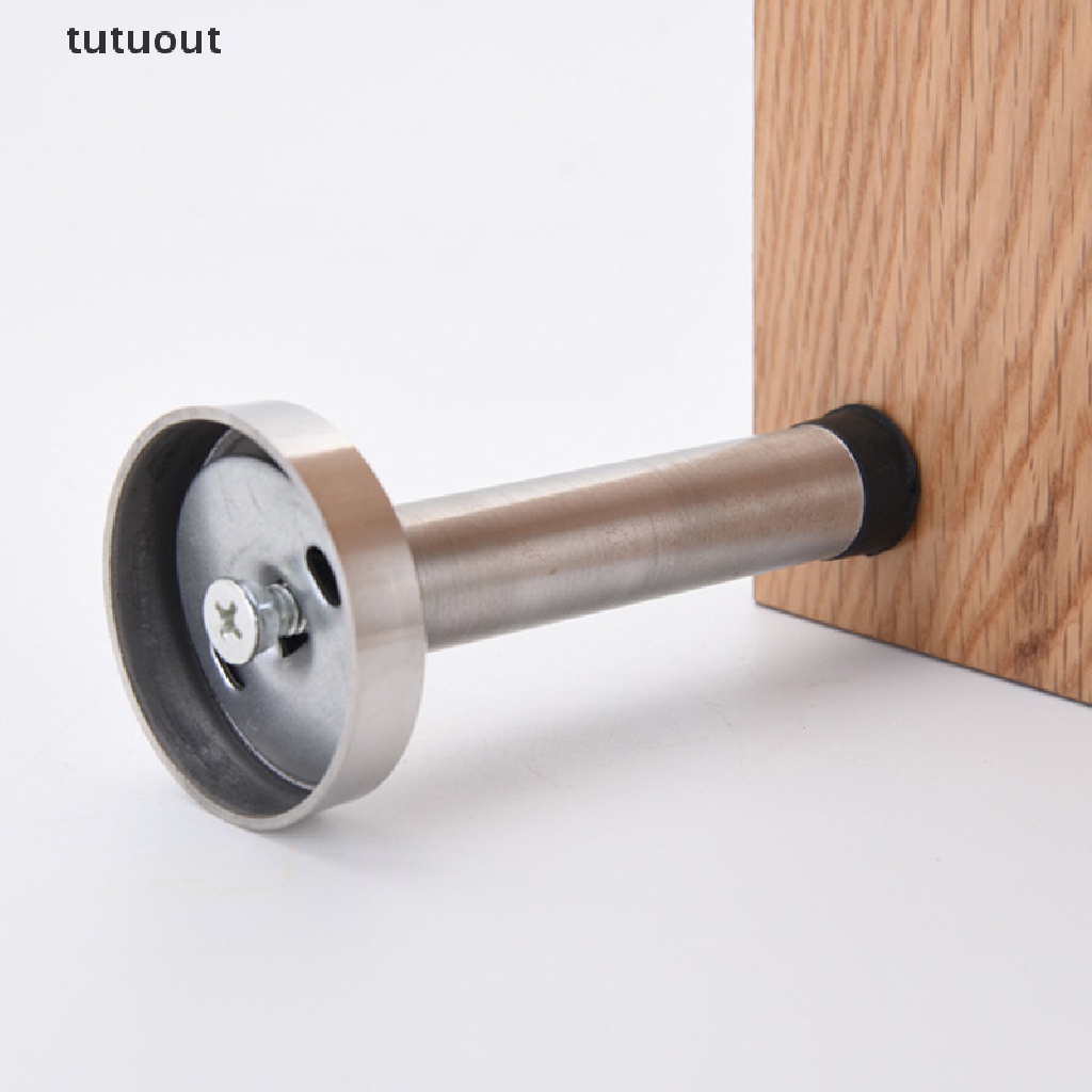 Dụng Cụ Chặn Cửa Bằng Cao Su Và Inox Chịu Được Sức Nặng Không Cần Khoan Tiện Dụng Cho Nhà Tắm