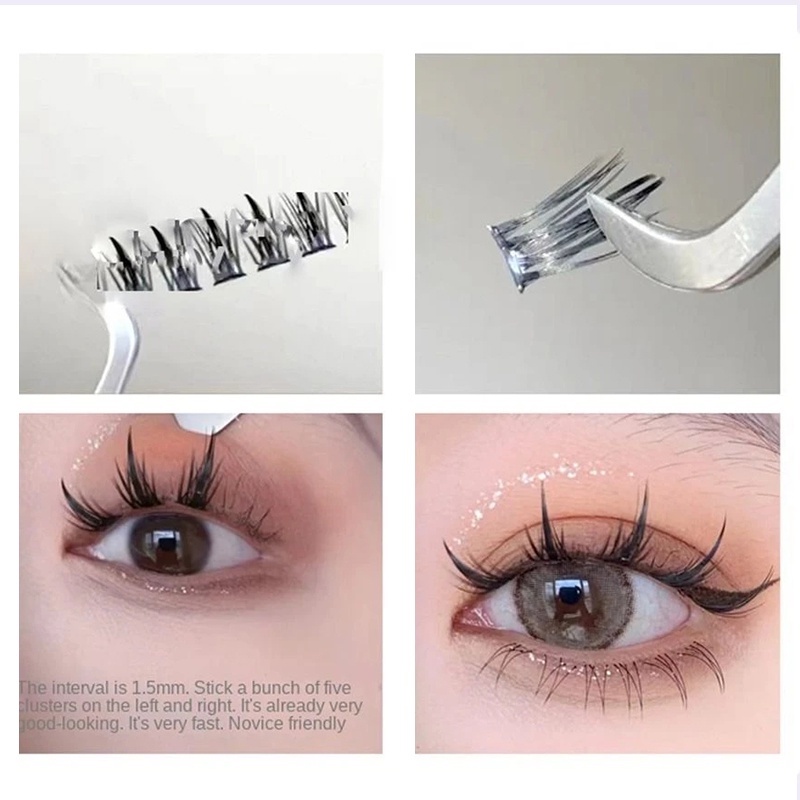 Lông Mi Giả Mềm / Dày / Cong Tự Nhiên Lâu Trôi