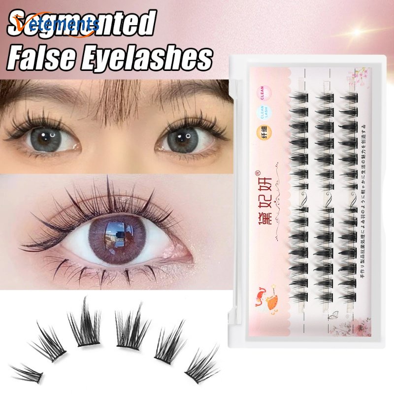 Hộp Lông Mi Giả 3 Hàng Dày / Dài / Cong Tự Nhiên Mềm Mại