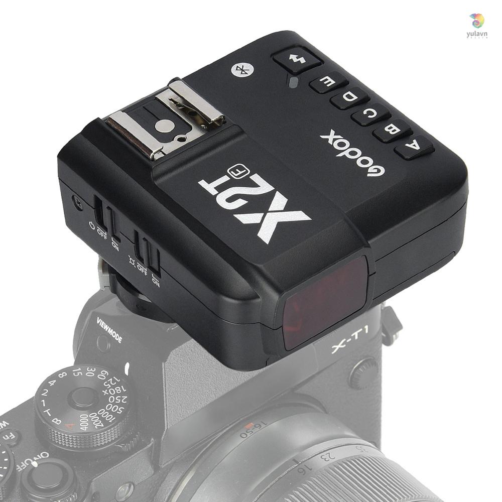 Thiết Bị Kích Hoạt Đèn Flash Không Dây Godox X2T-F TTL 1 / 8000s HSS 2.4G Cho Godox V1 TT350F AD200 AD200Pro iPhone X / 8 / 8 Plus HUAWEI P