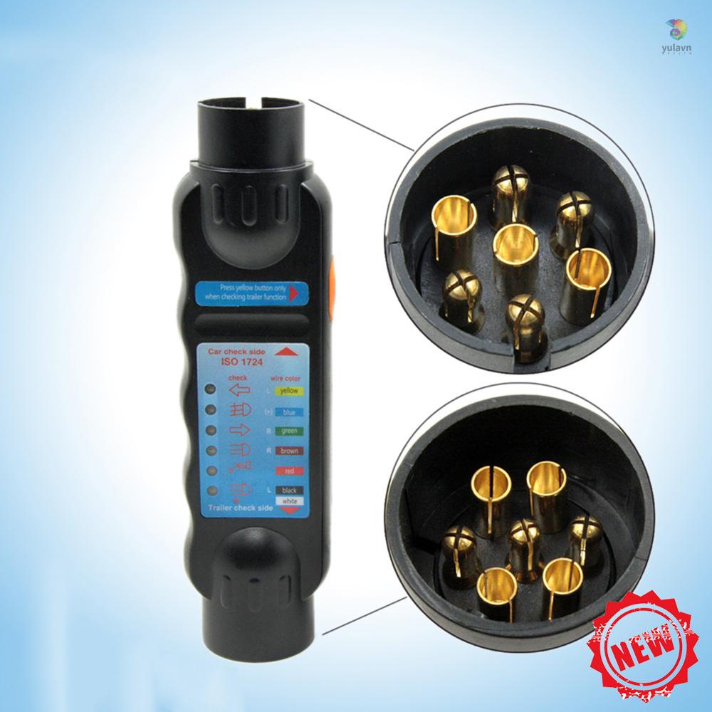 Dụng Cụ Kiểm Tra Mạch Điện 12V 7 Chấu Chuyên Dụng Cho Xe Hơi Xe Tải