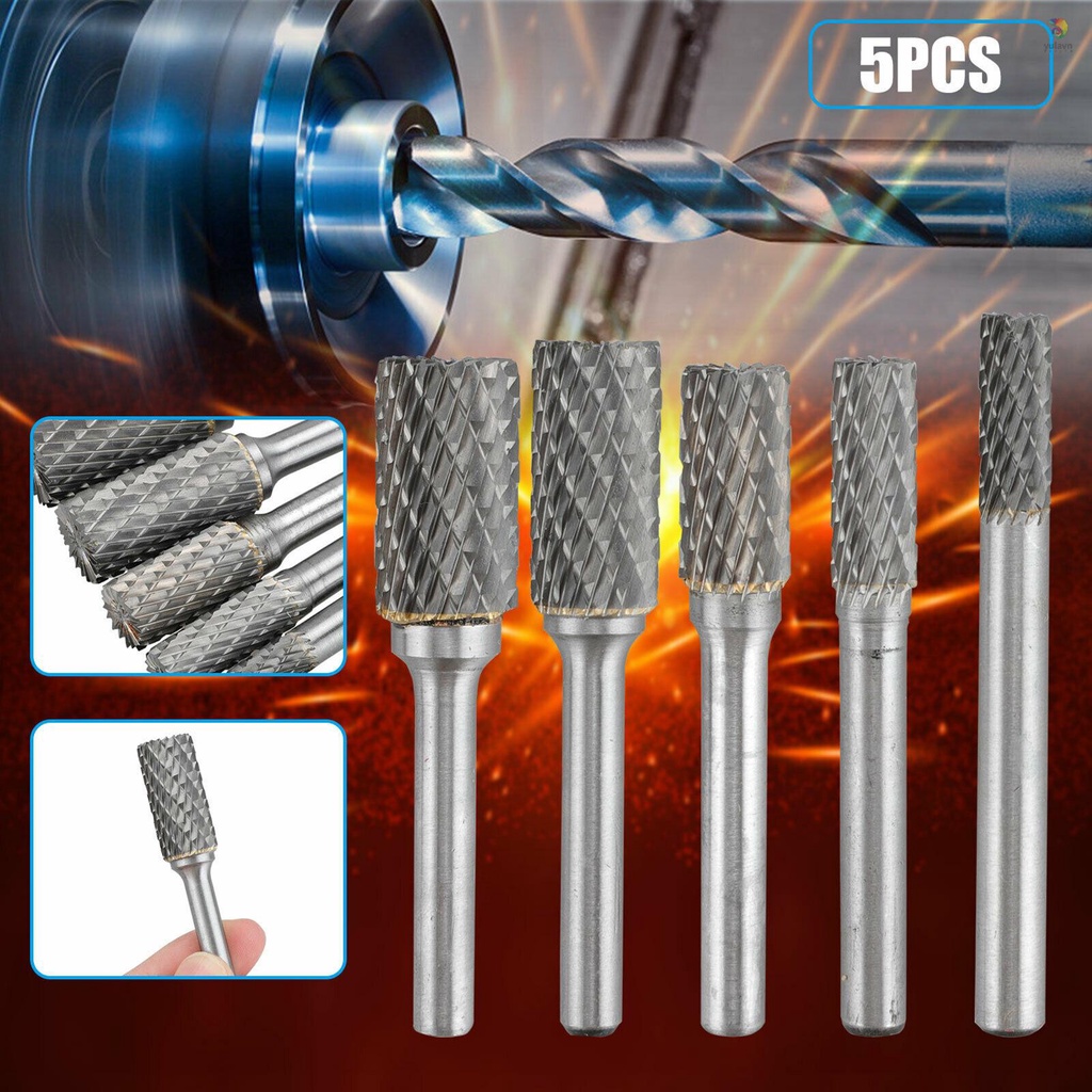 Bộ 5 Mũi Khoan Xoay 1 / 4 Inch Chất Lượng Cao