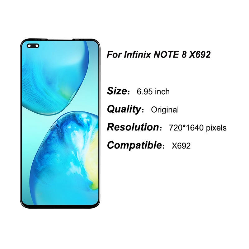 Màn Hình LCD Cảm Ứng Thay Thế Cho Infinix Note 8 Infinix X692
