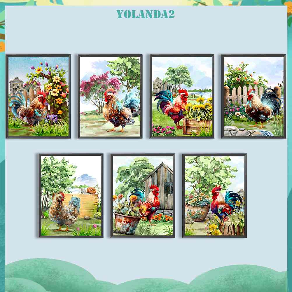 Tranh Đính Đá Kim Cương Toàn Bộ 5D DIY Hình Vẽ Nghệ Thuật Trang Trí Nhà Cửa