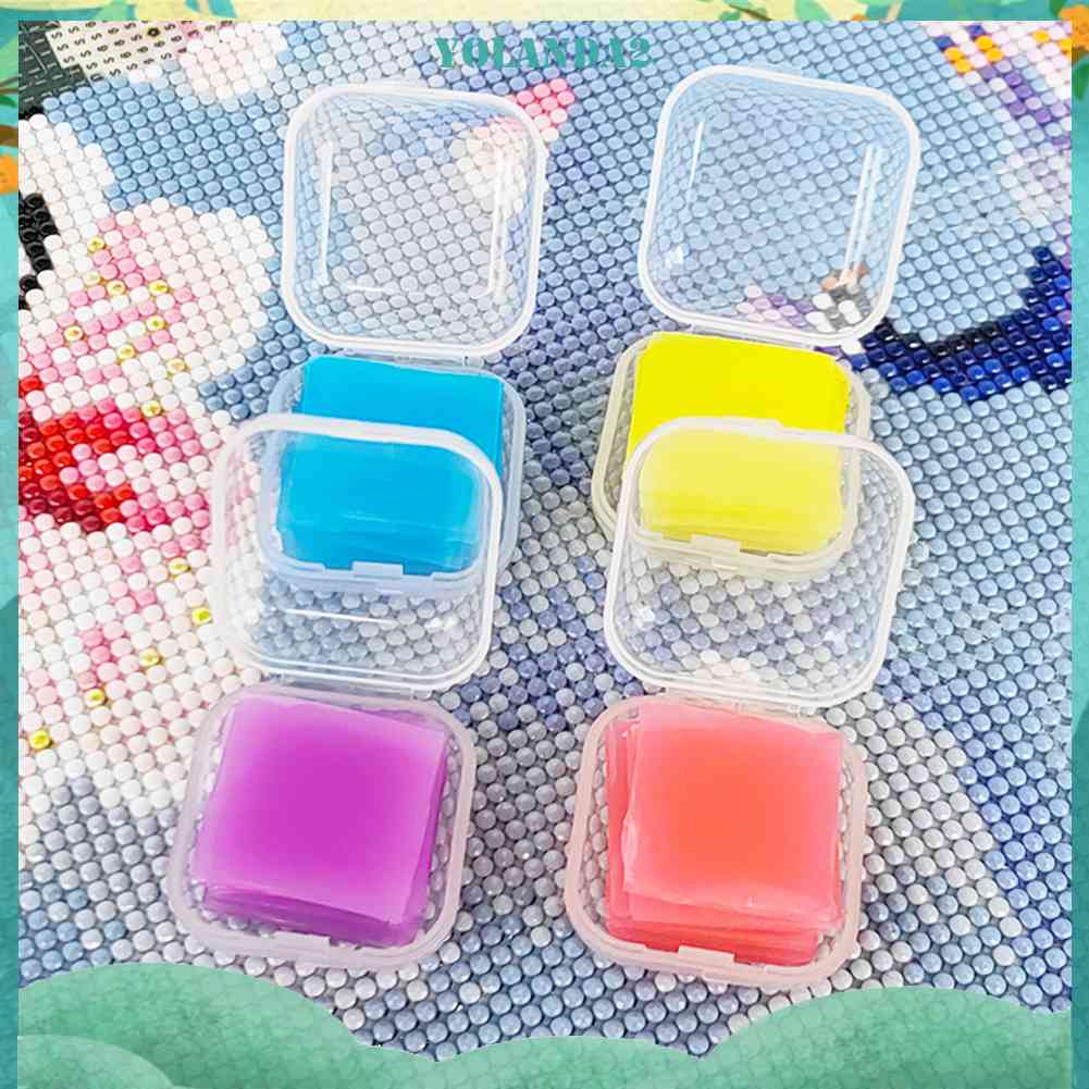 Bộ Tranh Đính Đá 5D Họa Tiết Đất Sét Độc Đáo DIY Dùng Trang Trí Nhà Cửa