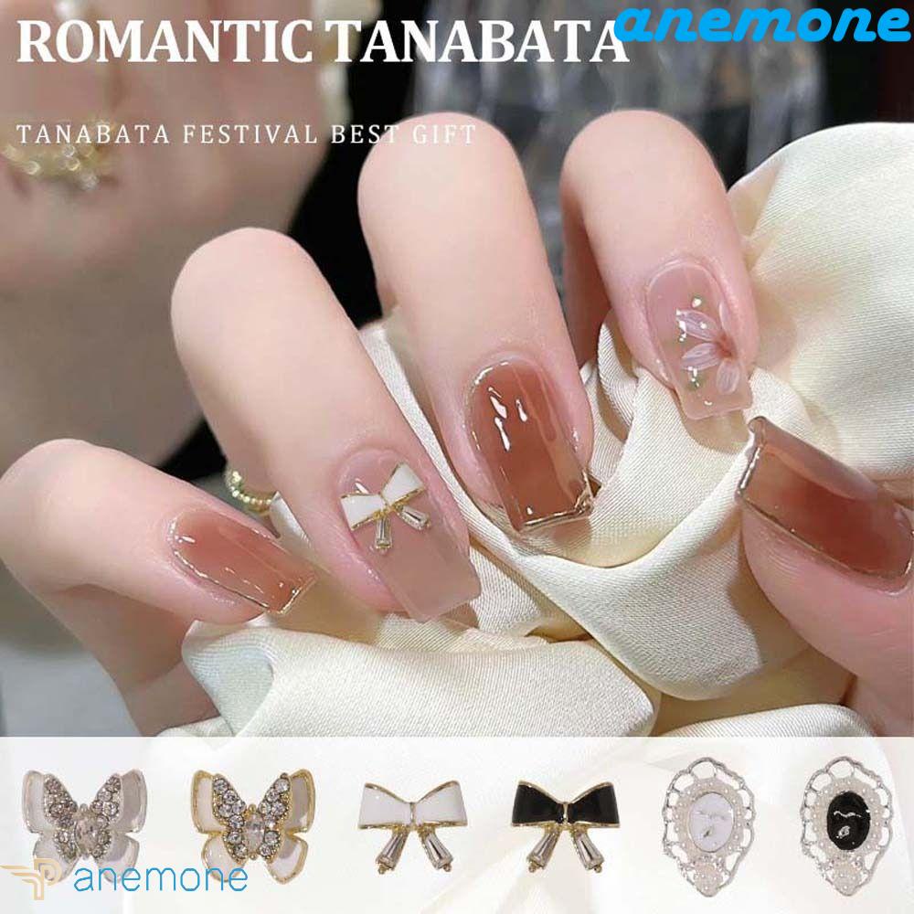 Bộ Dụng Cụ Làm Móng Nghệ Thuật|Phụ Kiện Trang Trí Móng Tay Hình Nơ 3D Thời Trang Dành Cho Nữ