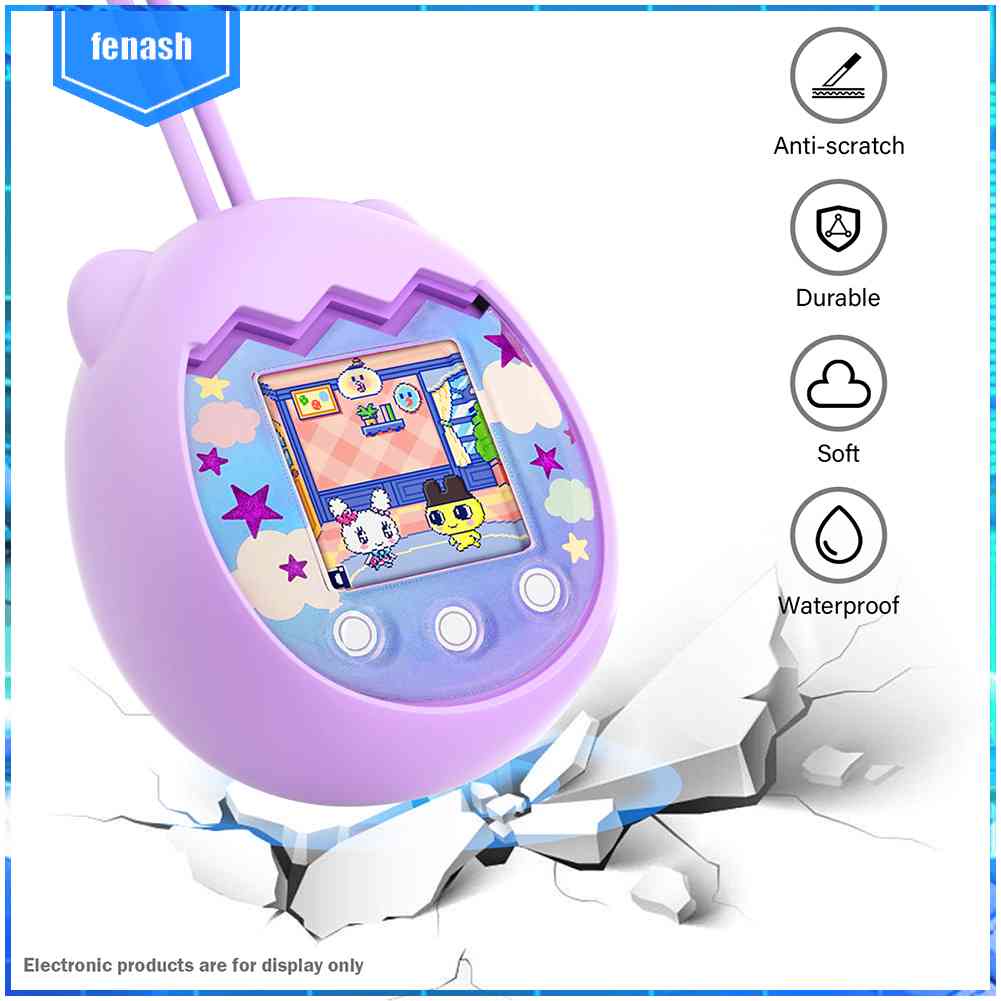 Vỏ Silicon Bọc Máy Nuôi Thú Cưng Hình Động Vật Hoạt Hình Chống Nước Tamagotchi Pix