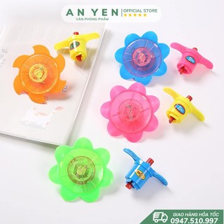 Đồ chơi con quay - cù quay – bông vụ quay phát sáng cho bé - Bông vụ quay