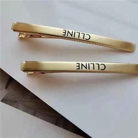 Xiao Xiangfeng Kẹp Tóc Mỏ Vịt Bằng Kim Loại Đơn Giản Phong Cách Hàn Quốc