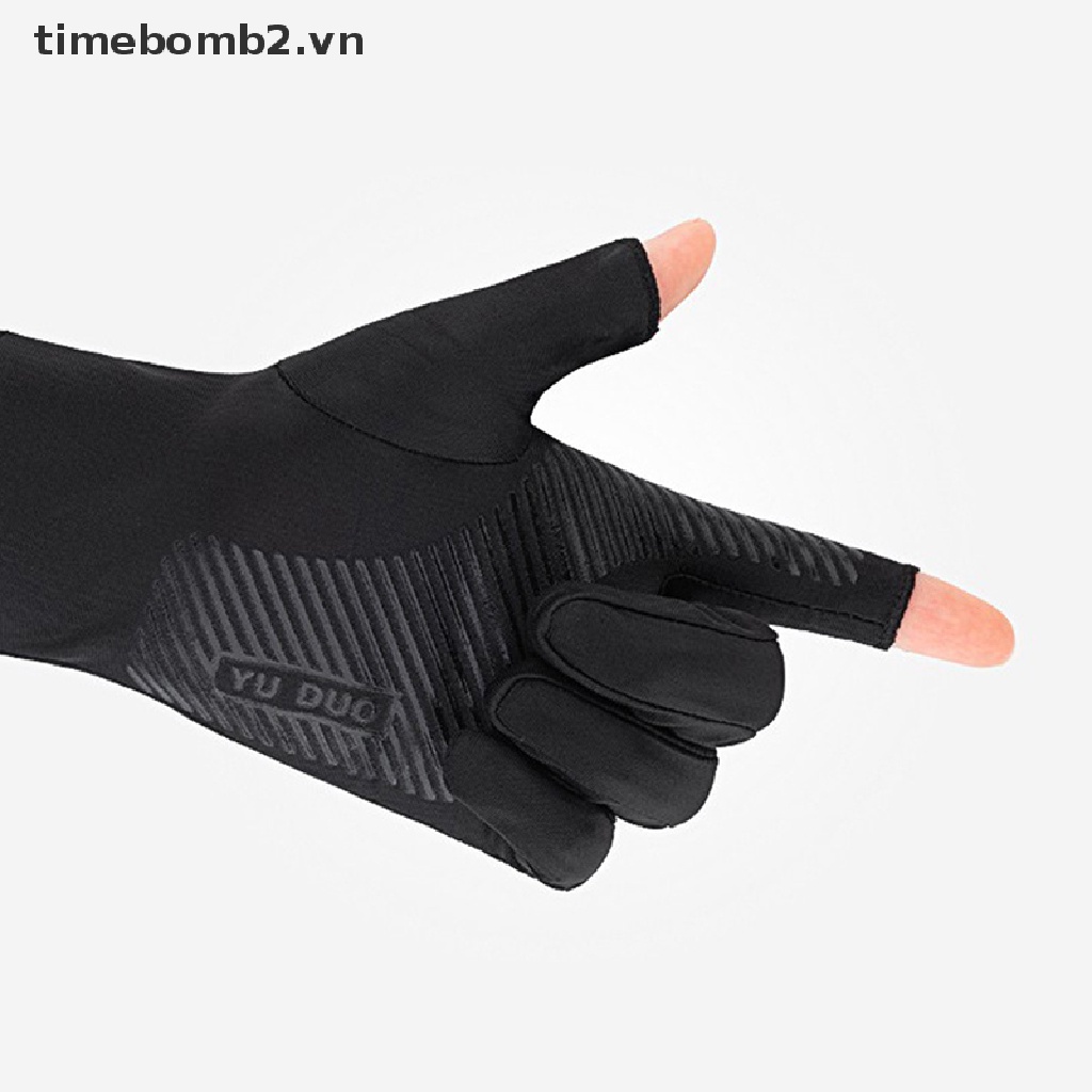 { # Găng Tay Lụa Lạnh Chống Nắng / Chống Tia UV Có Thể Chạm Màn Hình Cảm Ứng Thoáng Khí