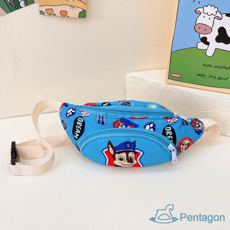 Túi Đeo Chéo In Họa Tiết Hoạt Hình Dễ Thương Phong Cách Hàn Quốc