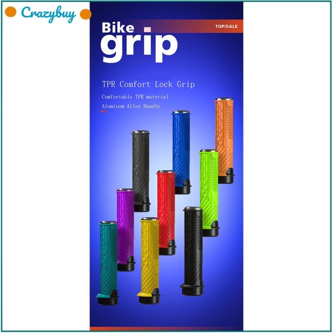 Cr Bọc Tay Lái Xe Đạp Leo Núi Bằng Cao Su Chống Trượt Tiện Dụng