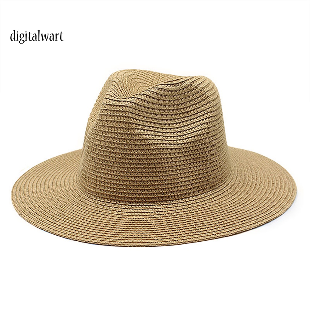 Kỹ Thuật Số| Nón Panama Phong Cách Anh Quốc Vintage Chống Tia UV Màu Kẹo Ngọt Thời Trang Mùa Hè