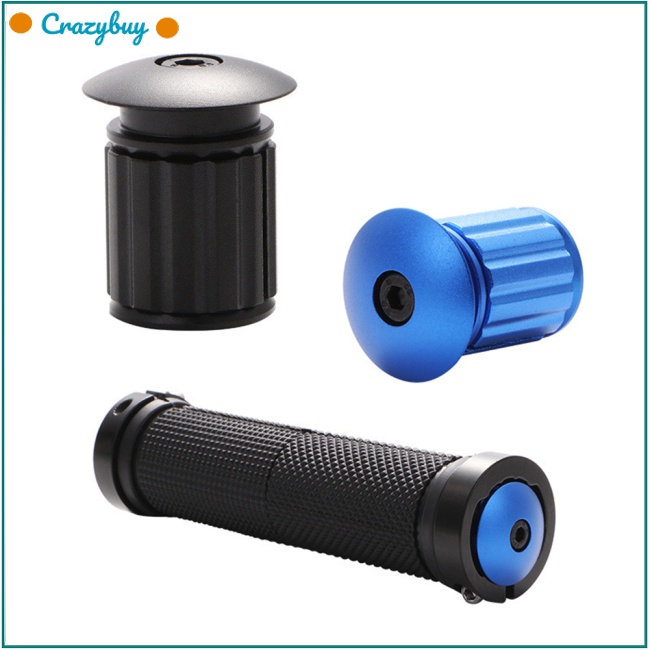 Cr 1 Cặp Nút Gắn Tay Lái Xe Đạp Leo Núi Bằng Hợp Kim Nhôm Có Thể Gấp Gọn