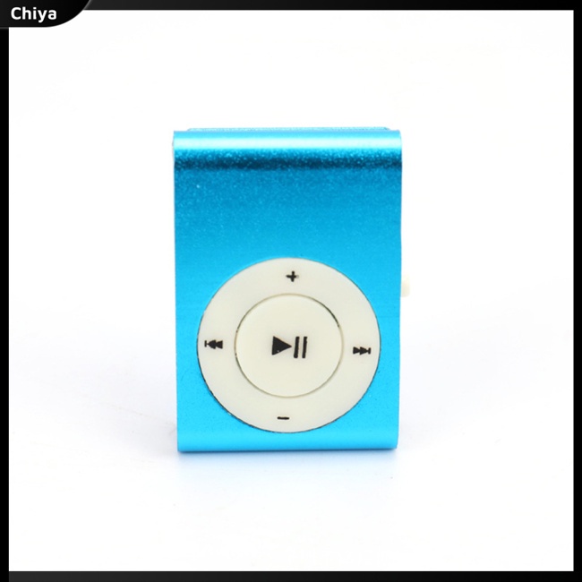 Loa Nghe Nhạc Mp3 Mini Dạng Kẹp Có Cáp Sạc Usb Và Tai Nghe 3.5mm Hỗ Trợ Thẻ Tf