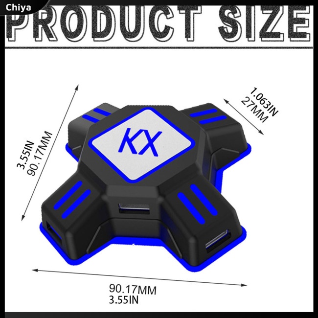 Thiết Bị Chuyển Đổi Tay Cầm Chơi Game Kx Usb Tương Thích Với Chuột Và Bàn Phím