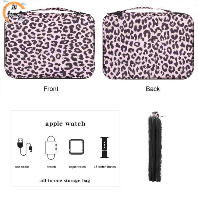 Túi Đựng Đồng Hồ Đeo Tay Hai Lớp Mang Đi Du Lịch Tiện Lợi