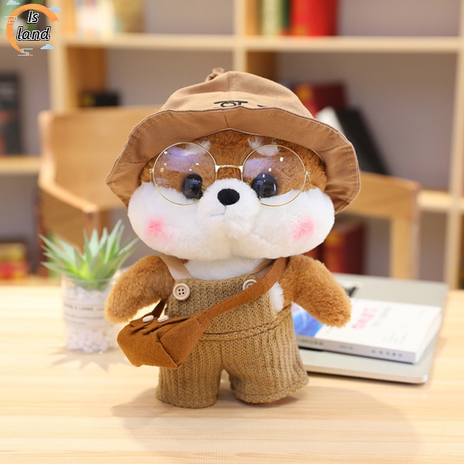 Thú Nhồi Bông Hình Chú Chó Shiba Inu Mềm Mại Nhiều Kiểu Dáng