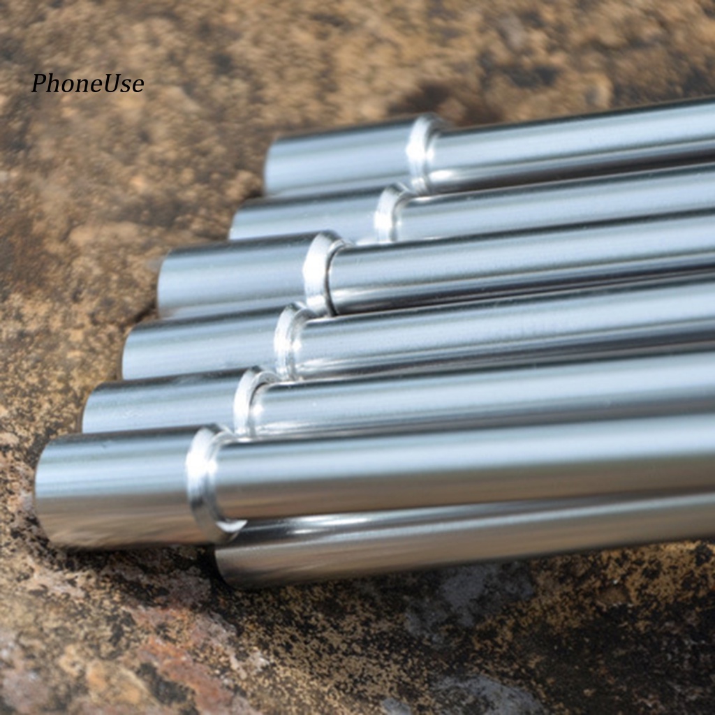 Gậy Ba Chân Bằng Da PU Di Động Có Thể Thu Gọn Cho Hoạt Động Cắm Trại /