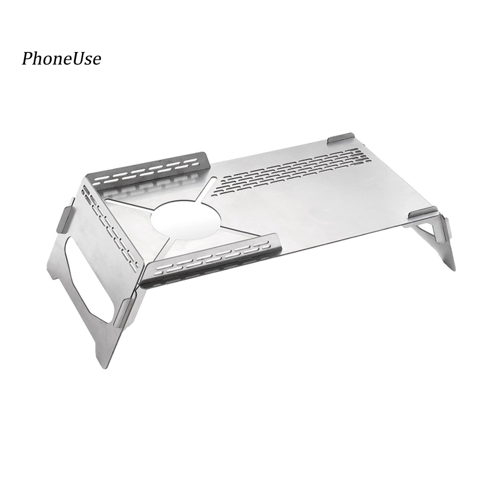 Bàn Nướng BBQ Ngoài Trời Bằng PU Chống Gió Có Thể Gấp Gọn Tiện Dụng