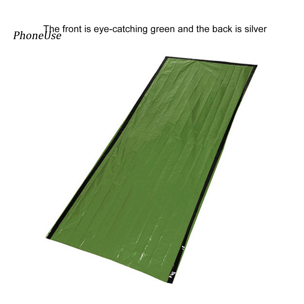 Túi Ngủ Da PU Chống Thấm Nước Giữ Ấm Dùng Một Lần Màu Xanh Lá Cây Có Thể Gập Lại