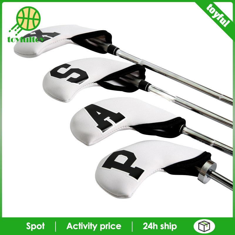 Set 10 Vỏ Bọc Đầu Gậy Đánh Golf Bằng PU Chống Nước