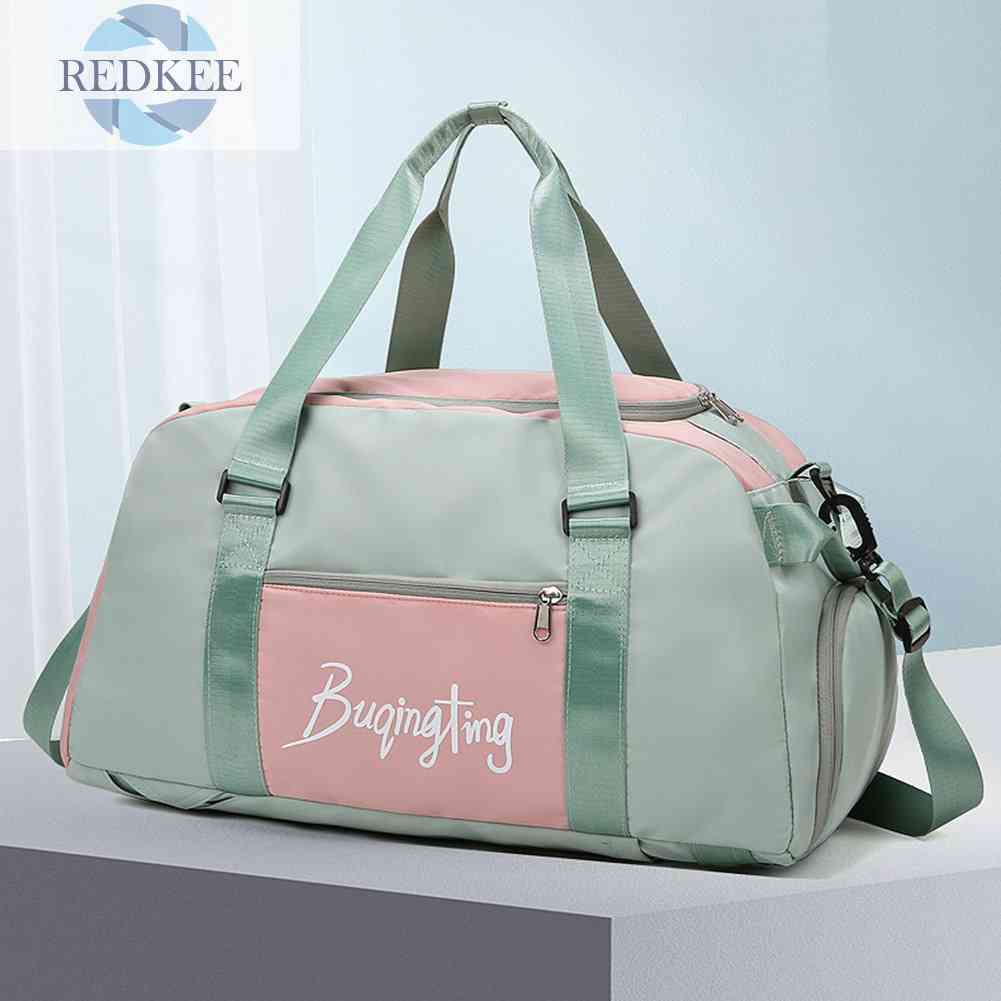 Túi Đựng Đồ Tập Thể Thao Sức Chứa Lớn Chia Ngăn Khô / Ướt Tiện Dụng Cho Nam Và