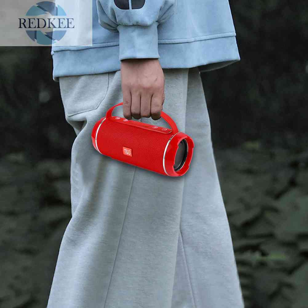 Loa Bluetooth 4.2 5Wx2 Chống Thấm Nước Tiện Dụng Cho Xe Đạp