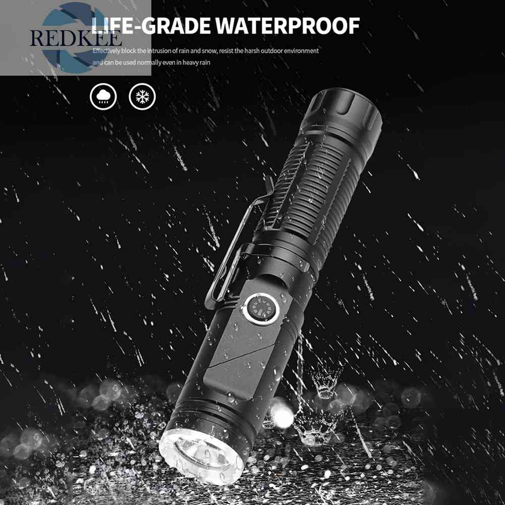 Đèn Pin Đeo Trán 3 Chế Độ LED IPX4 Chống Nước Dùng Leo Núi / Câu Cá