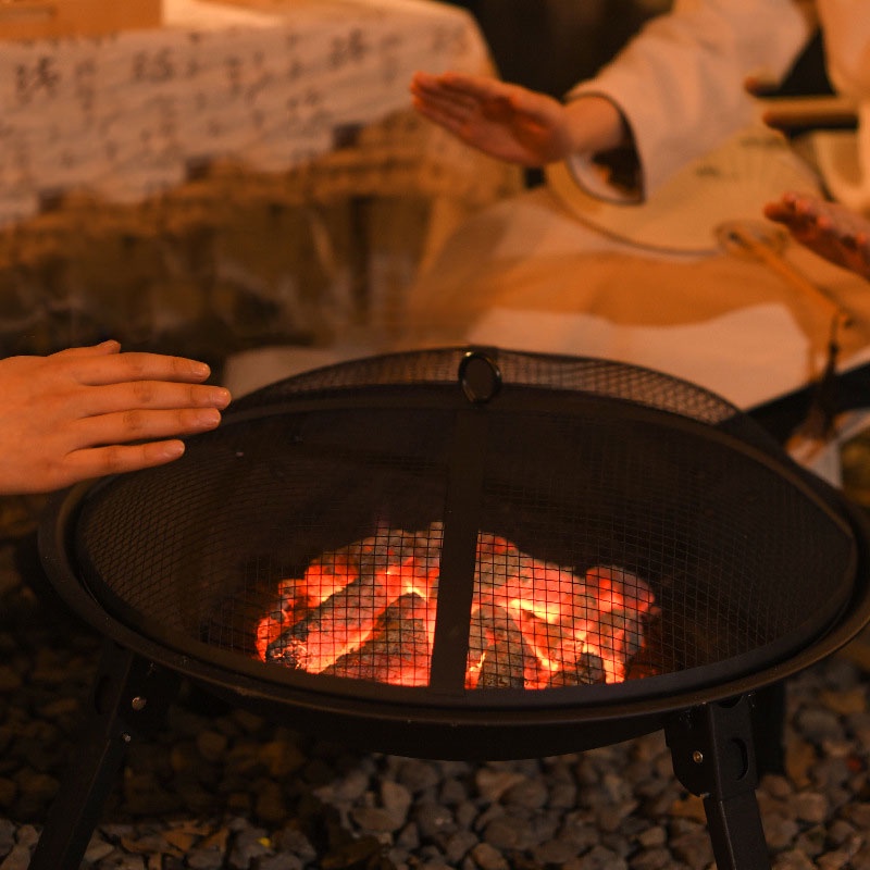 Lò nướng BBQ LOCO FISH bằng than tre sử dụng trong nhà/ ngoài trời