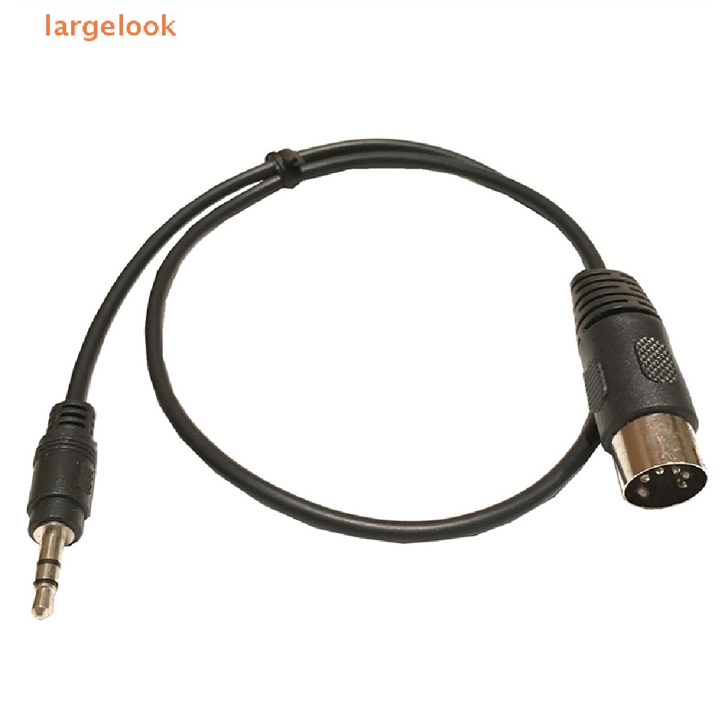 Dây Cáp Âm Thanh 3.5mm Aux Male Sang MIDI Din 5 Pin Female 0.5m Dành Cho Micro